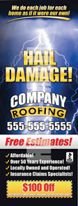 Roofing Doorhanger