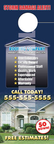 Roofing Doorhanger