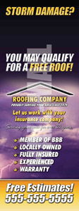 Roofing Doorhanger