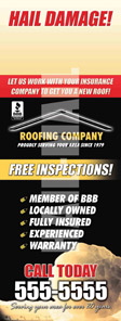 Roofing Doorhanger