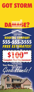 Roofing Doorhanger
