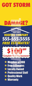 Roofing Doorhanger