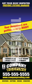 Roofing Doorhanger